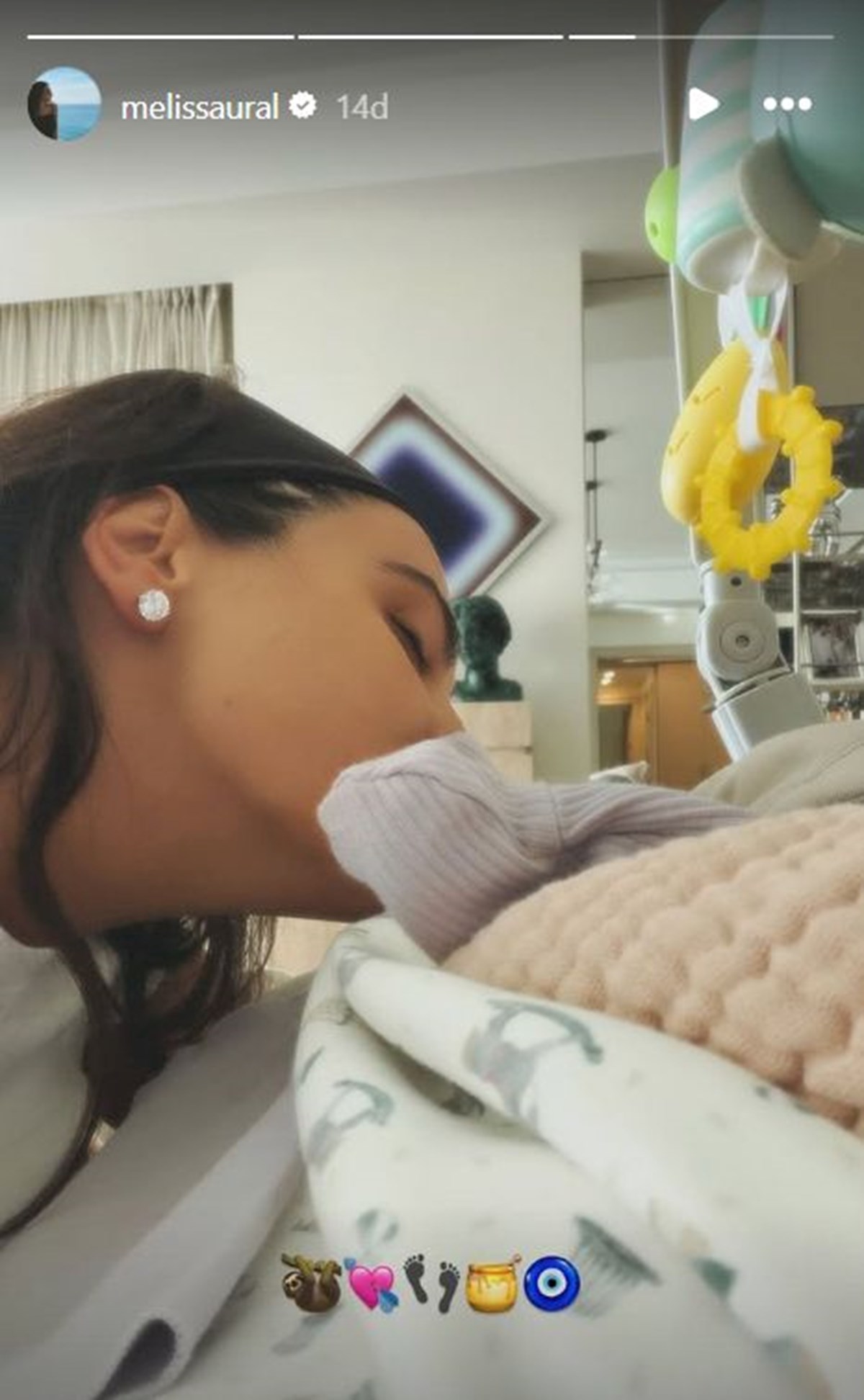 Sibel Can'ın kızı Melisa Ural'dan yeğeni Lina ile ilk paylaşım - görsel 5