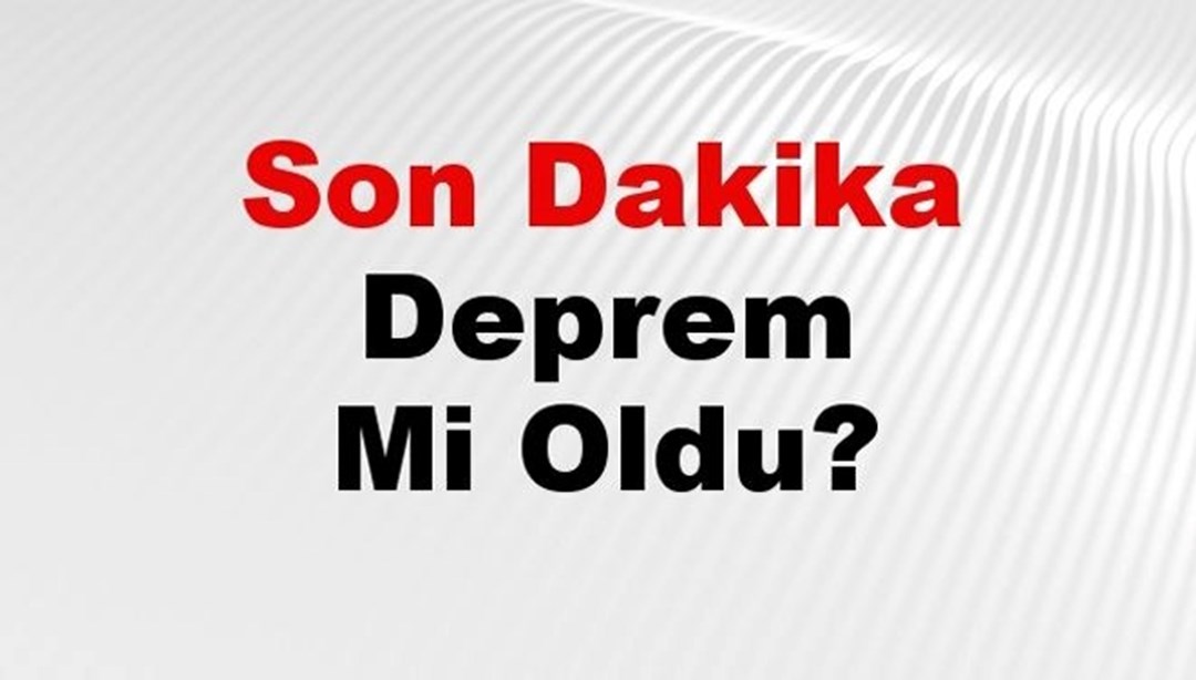 Son dakikada Mübla'da deprem var mı? Mukla'daki deprem neredeydi? Mukla Deprem Kandilli ve Apad Son Depremler Listesi 12 Şubat 2025 - Son Dakika Türkiye Haberleri