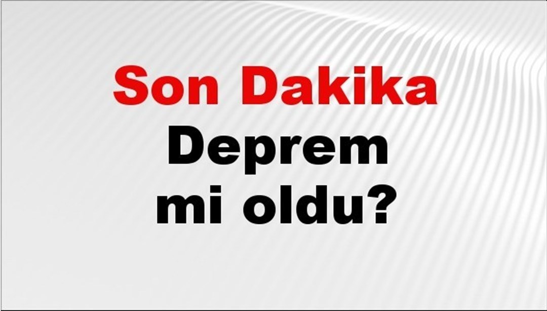 Son dakika Amasya'da deprem mi oldu? Az önce deprem Amasya'da nerede oldu? Amasya deprem Kandilli ve AFAD son depremler listesi 24 Nisan 2025 - Son Dakika Türkiye Haberleri