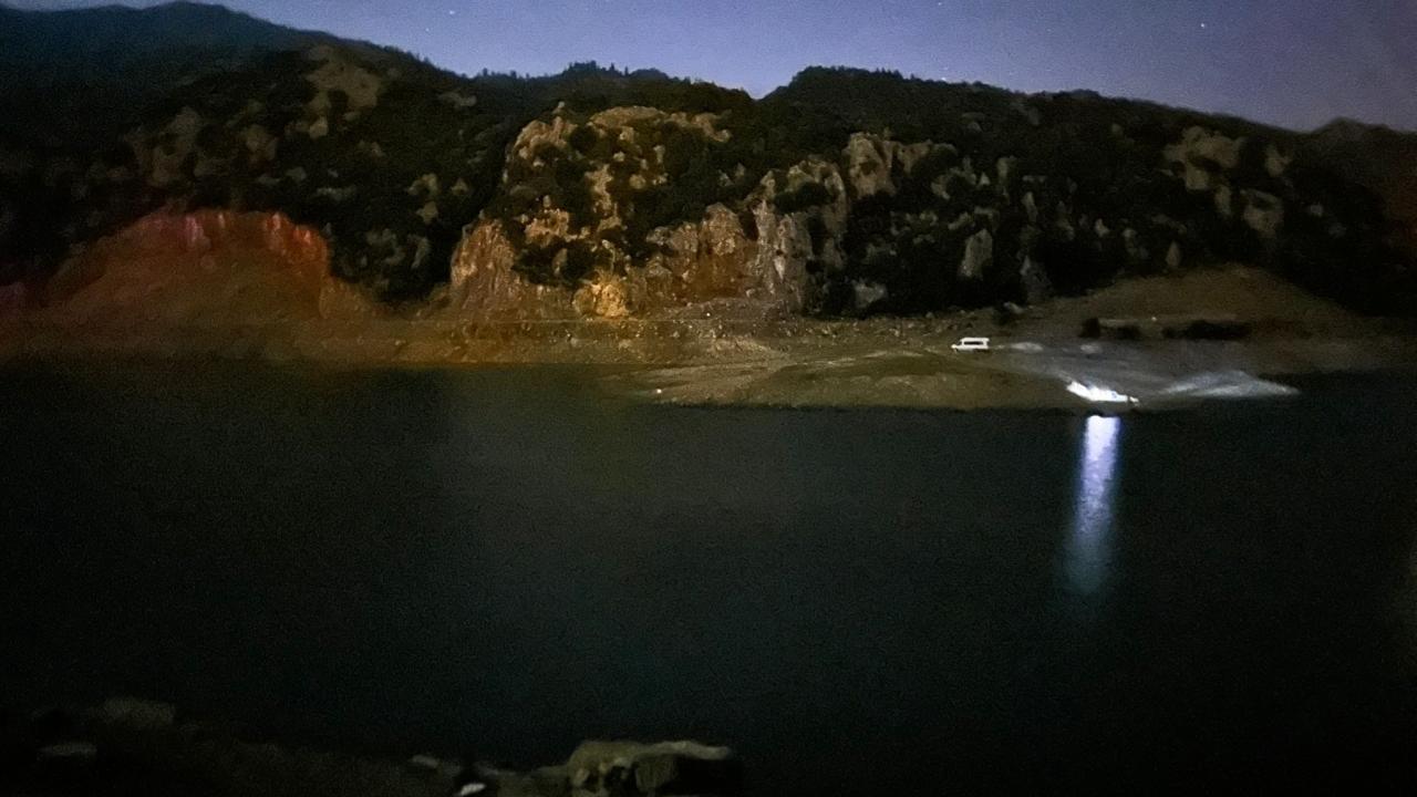 Kahramanmaraş Barajı'na giren kişi kayboldu